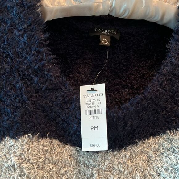 NWT ULTRA PLUSH STRIPE SWEATER - Picture 5 of 5